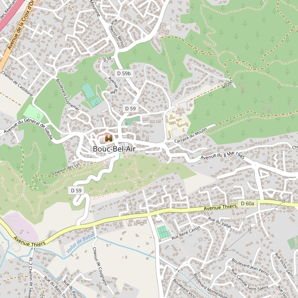 Carte des lave-auto à Bouc-Bel-Air Thumbnail