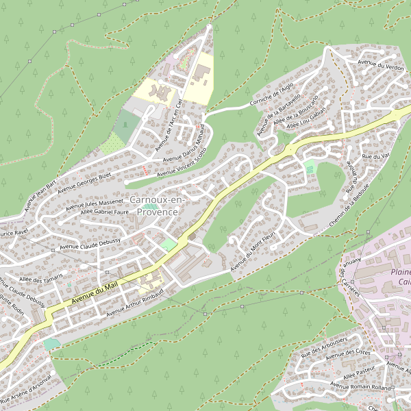 Carte des taxi à Carnoux-en-Provence Thumbnail