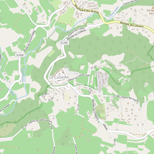 Carte des cinemas à Le Castellet (Var) Thumbnail