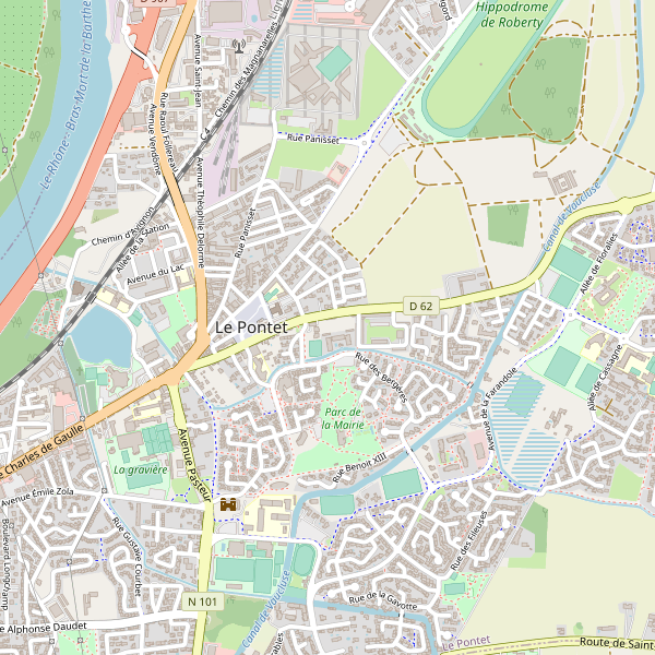 Plan de Le Pontet (Vaucluse) Thumbnail