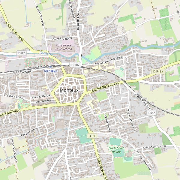 Carte des taxi à Monteux Thumbnail
