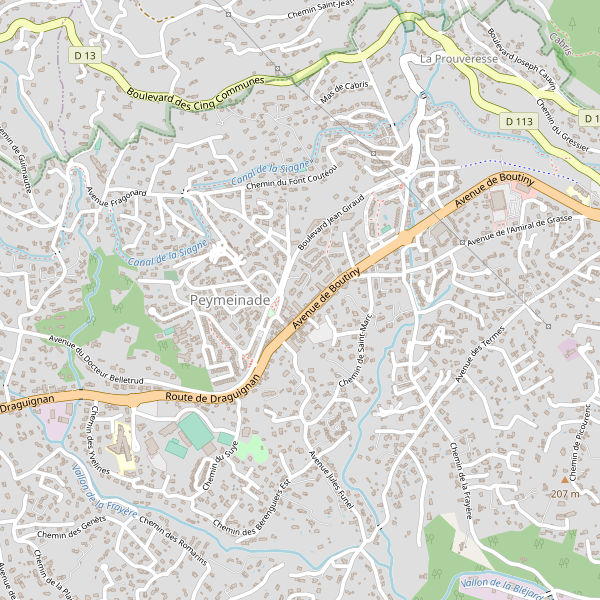 Carte des taxi à Peymeinade Thumbnail