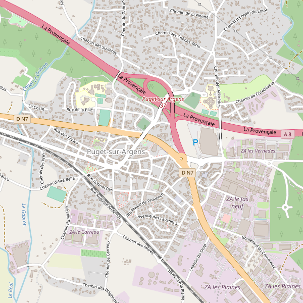 Carte des cinemas à Puget-sur-Argens Thumbnail