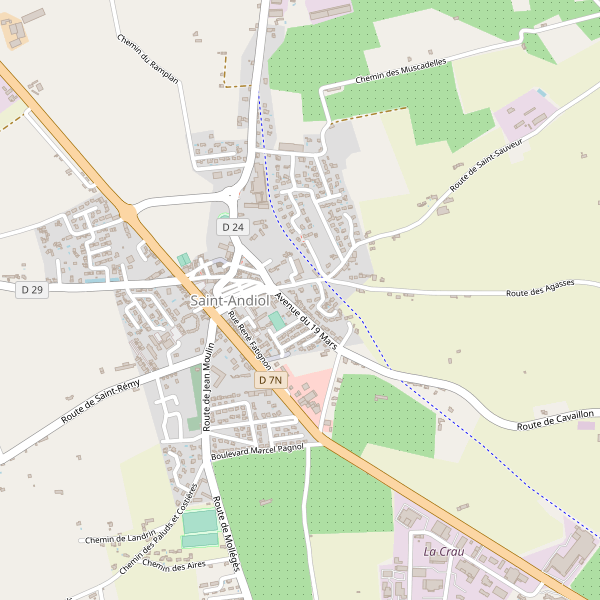 Carte des poissonneries à Saint-Andiol Thumbnail