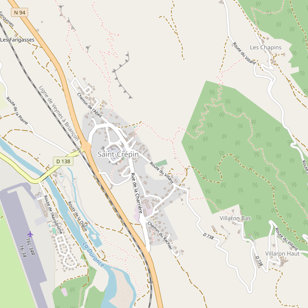 Carte des hotels à Saint-Crépin (Hautes-Alpes) Thumbnail