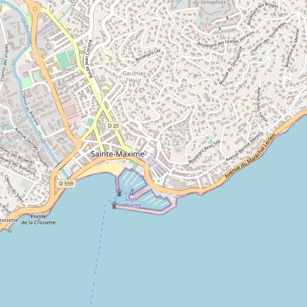 Plan de Sainte-Maxime Thumbnail