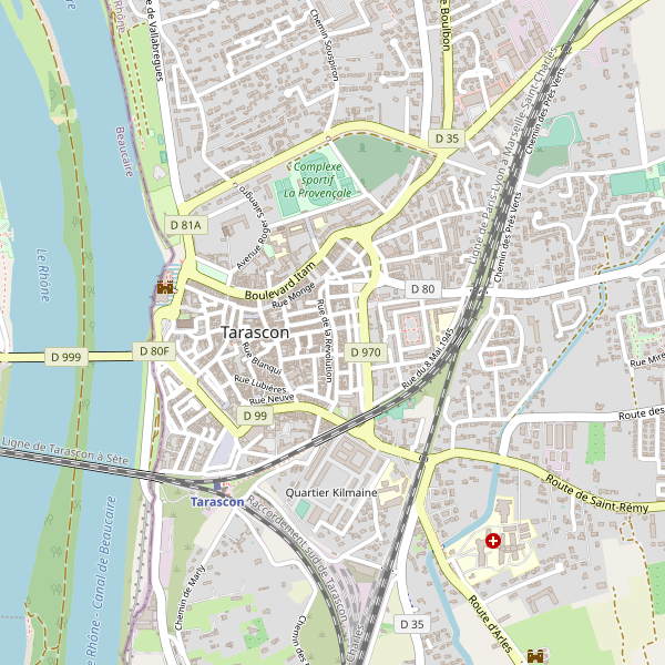 Carte des musees à Tarascon Thumbnail