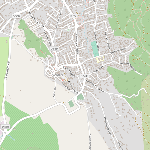 Carte des hotels à Velaux Thumbnail