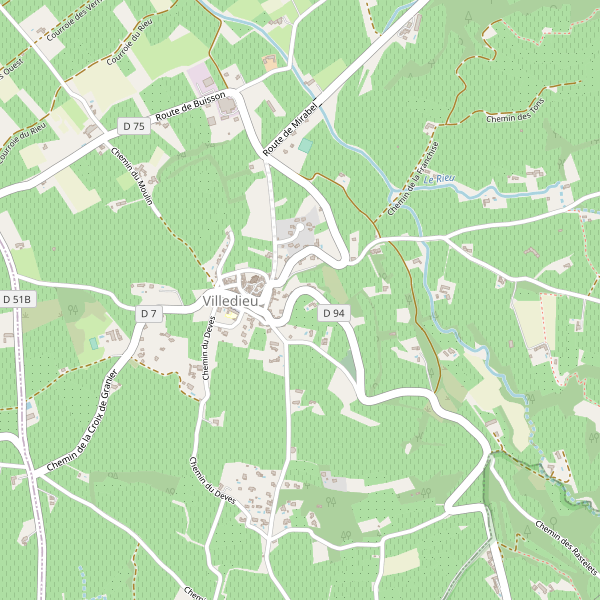 Plan de Villedieu (Vaucluse) Thumbnail