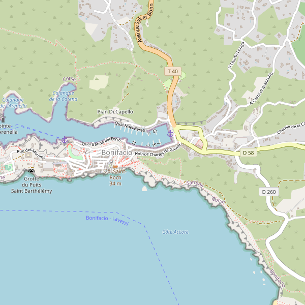 Carte des bibliotheques à Bonifacio Thumbnail