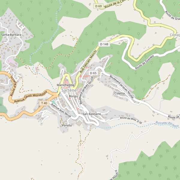 Carte des bibliotheques à Sartène Thumbnail