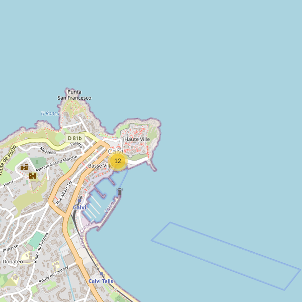 Carte des cafe à Calvi Thumbnail