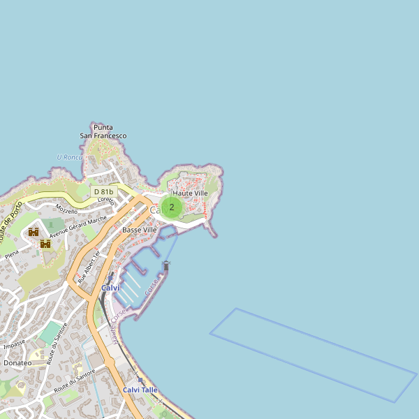 Carte des musees à Calvi Thumbnail