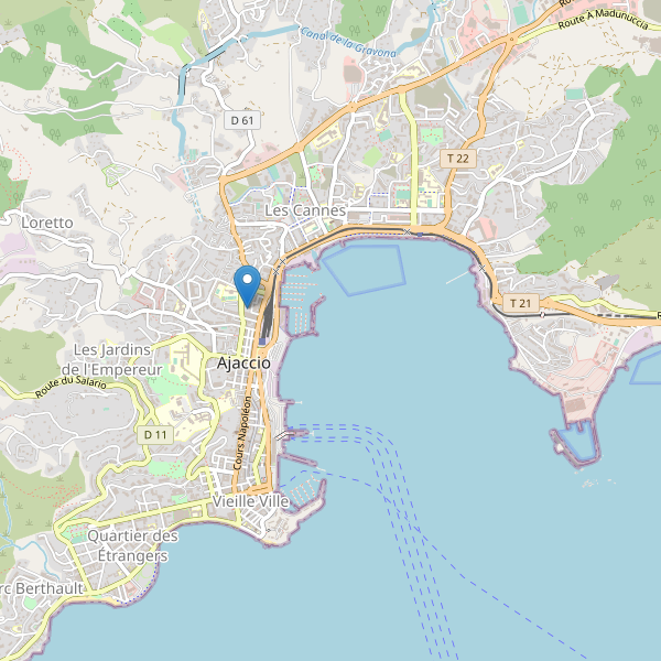 Carte des sites-archeologiques à Ajaccio Thumbnail