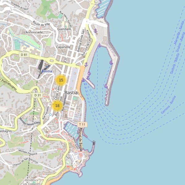 Carte des vetements à Bastia Thumbnail