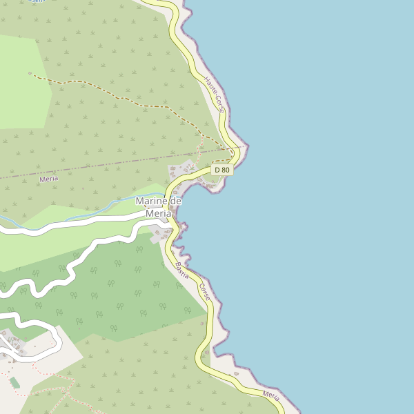 Carte des patisseries à Marine de Meria Thumbnail