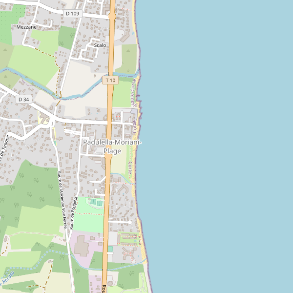 Carte des buralistes à Padulella-Moriani-Plage Thumbnail