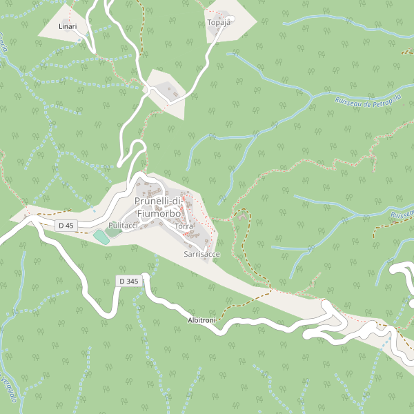 Carte des libraires à Prunelli-di-Fiumorbo Thumbnail